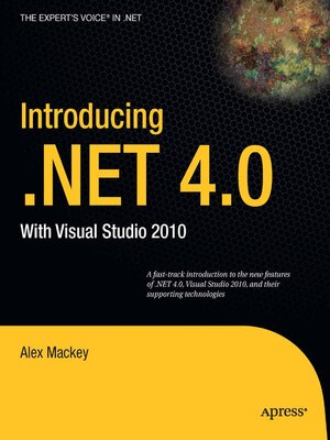 cover image of Introducing .NET 4.0